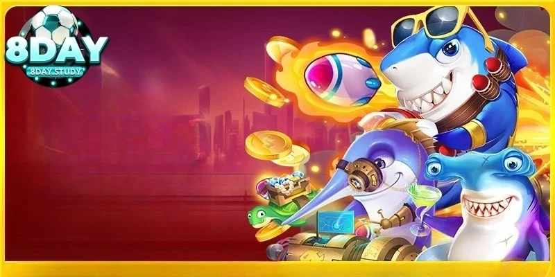 Lợi ích khi chơi bắn cá Dragon Fishing tại nhà cái 8Day